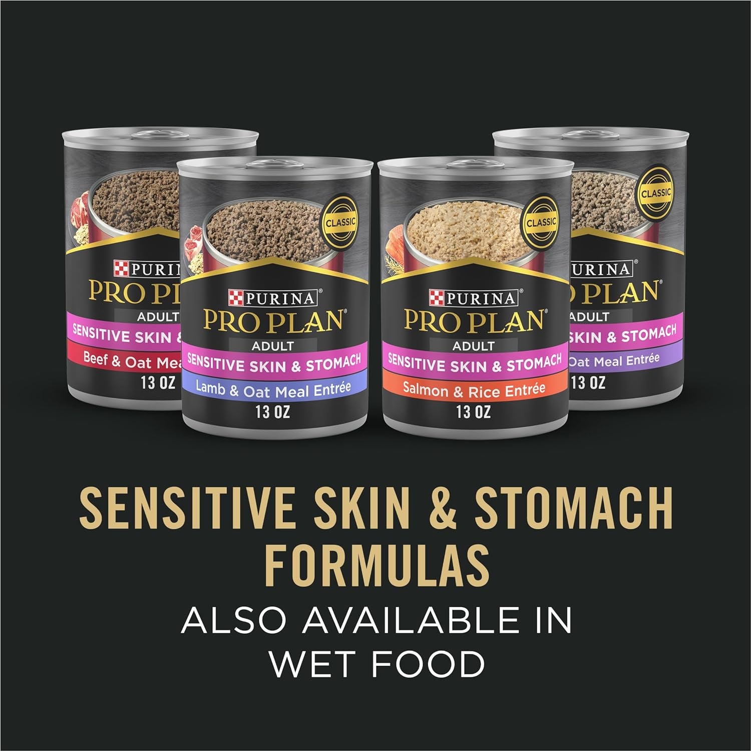 Sensitive Skin and Stomach Dog Food Dry, Adult Salmon & Rice Formula, Digestive Health - 40 Lb. Bag