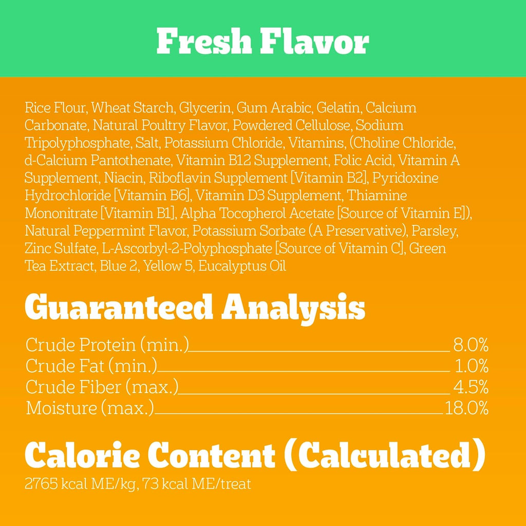 Dentastix Large Breed Dog Treats, Original, Beef & Fresh Flavor, 2.73 Lb. Variety Pack (51 Treats)