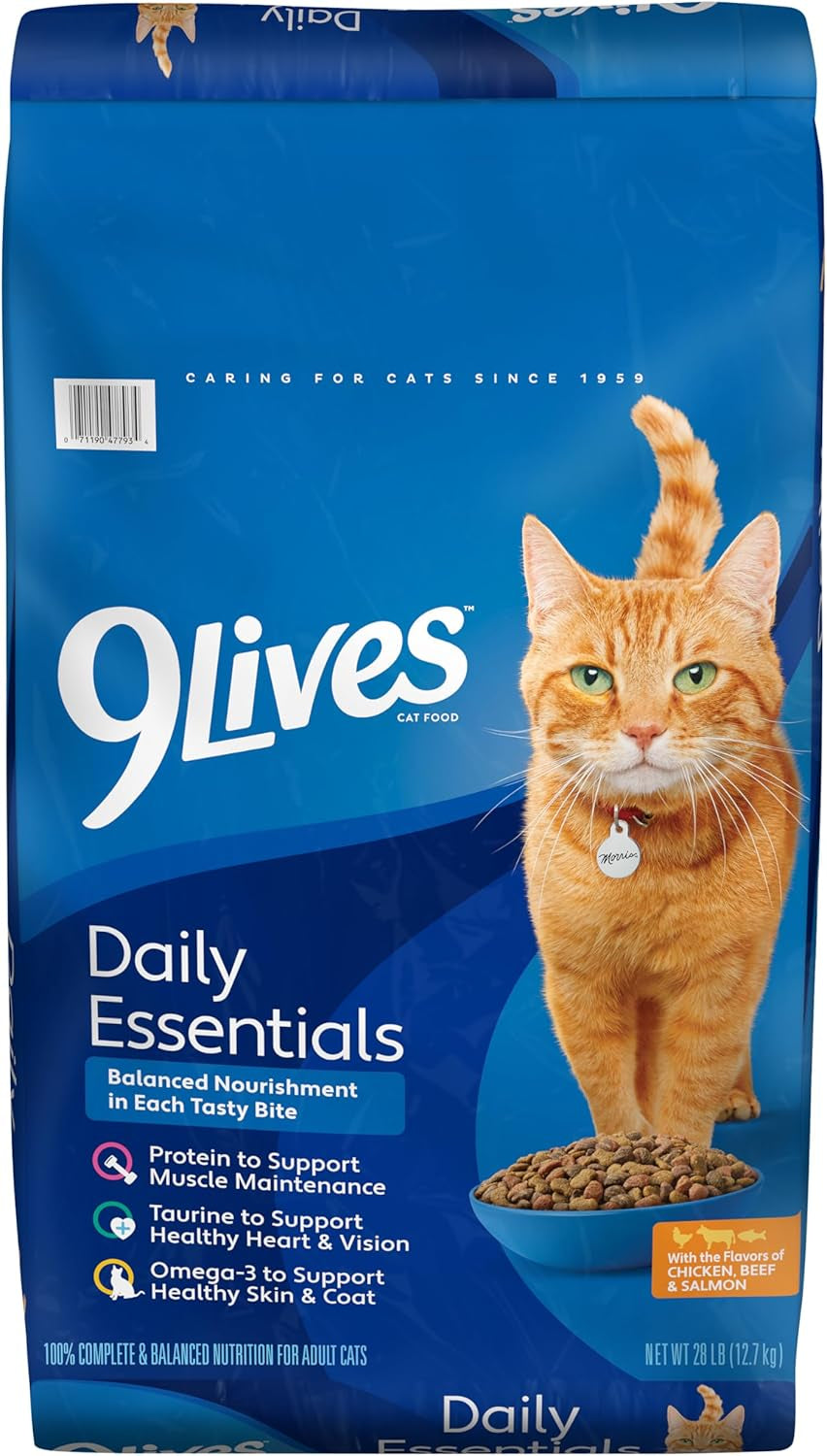 Daily Essentials Dry Cat Food, 28 Pound Bag
