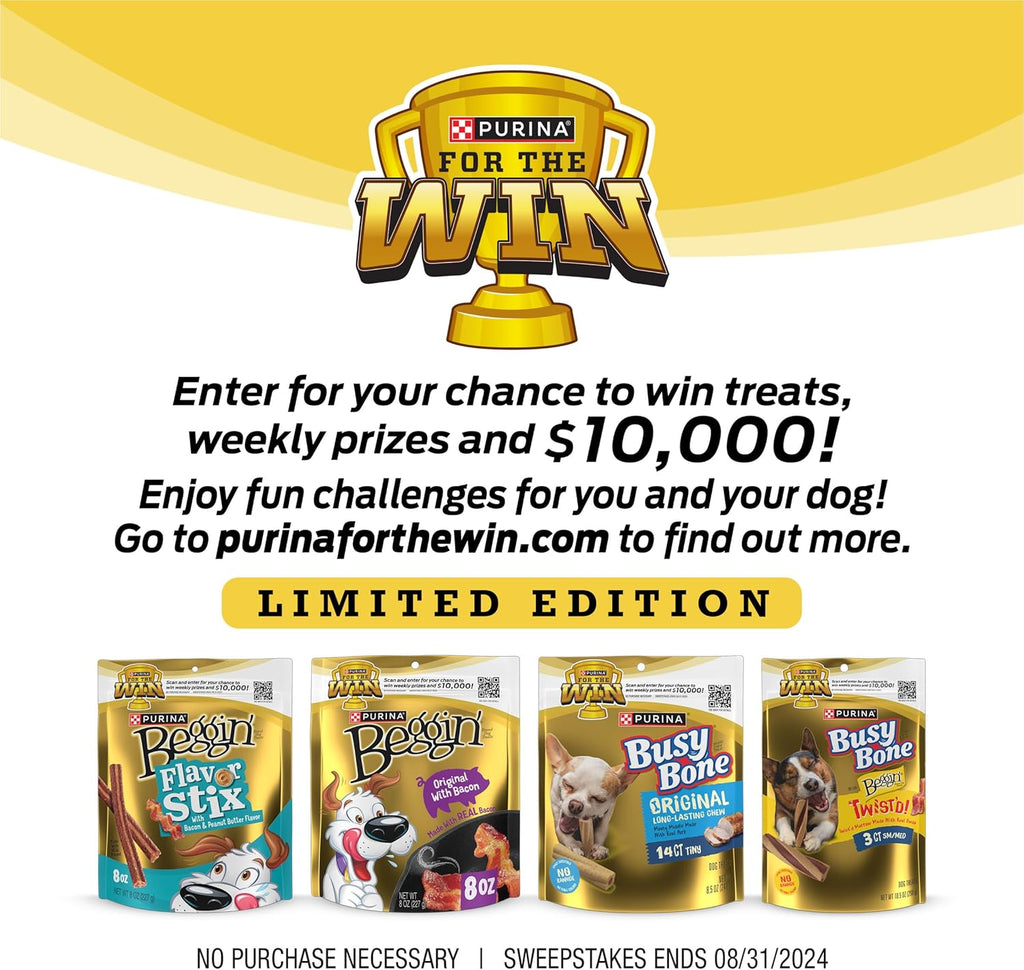 with Beggin' Dog Treats, Twist'D - 10 Count (Pack of 1)