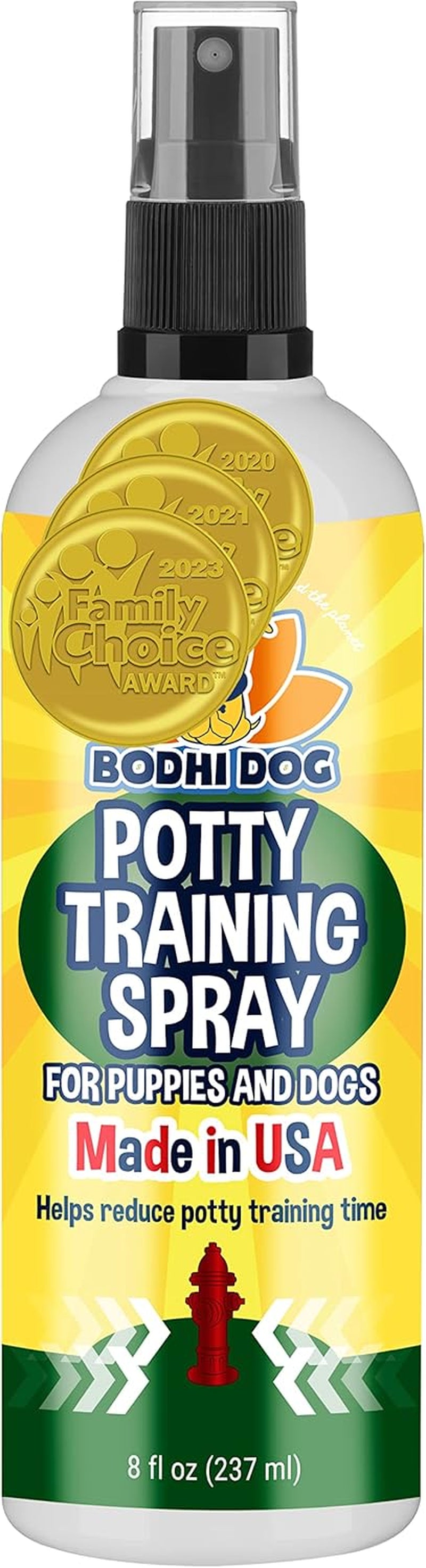 Potty Training Spray - Indoor Outdoor Potty Training Aid for Dogs & Puppies - Puppy Potty Training for Potty Pads - Made in USA (8Oz)