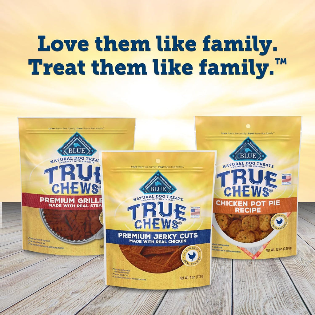 True Chews Premium Jerky Cuts Dog Treats with Natural Ingredients Chicken