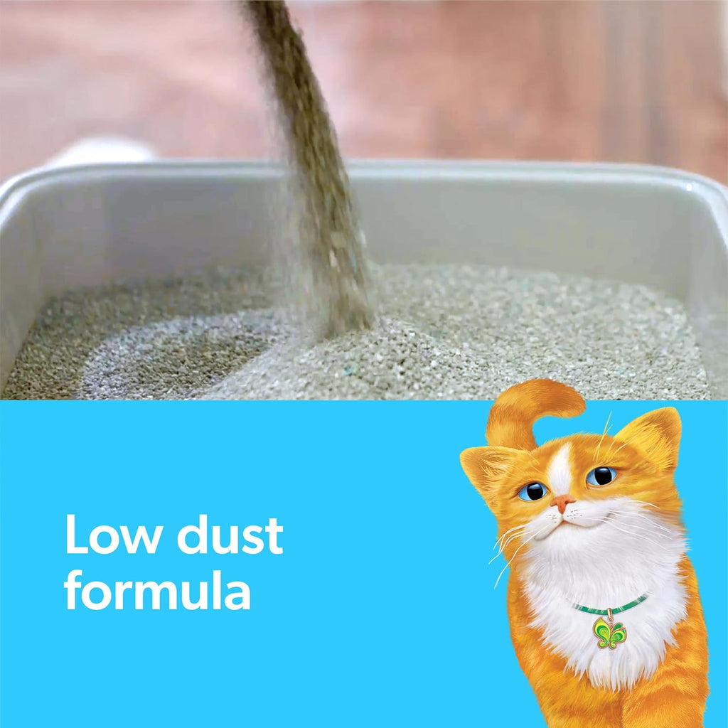 Clumping Litter with Febreze Freshness Gain Original Scent, Low-Dust Formula with Ammonia Block Technology, 14 Lb. Box