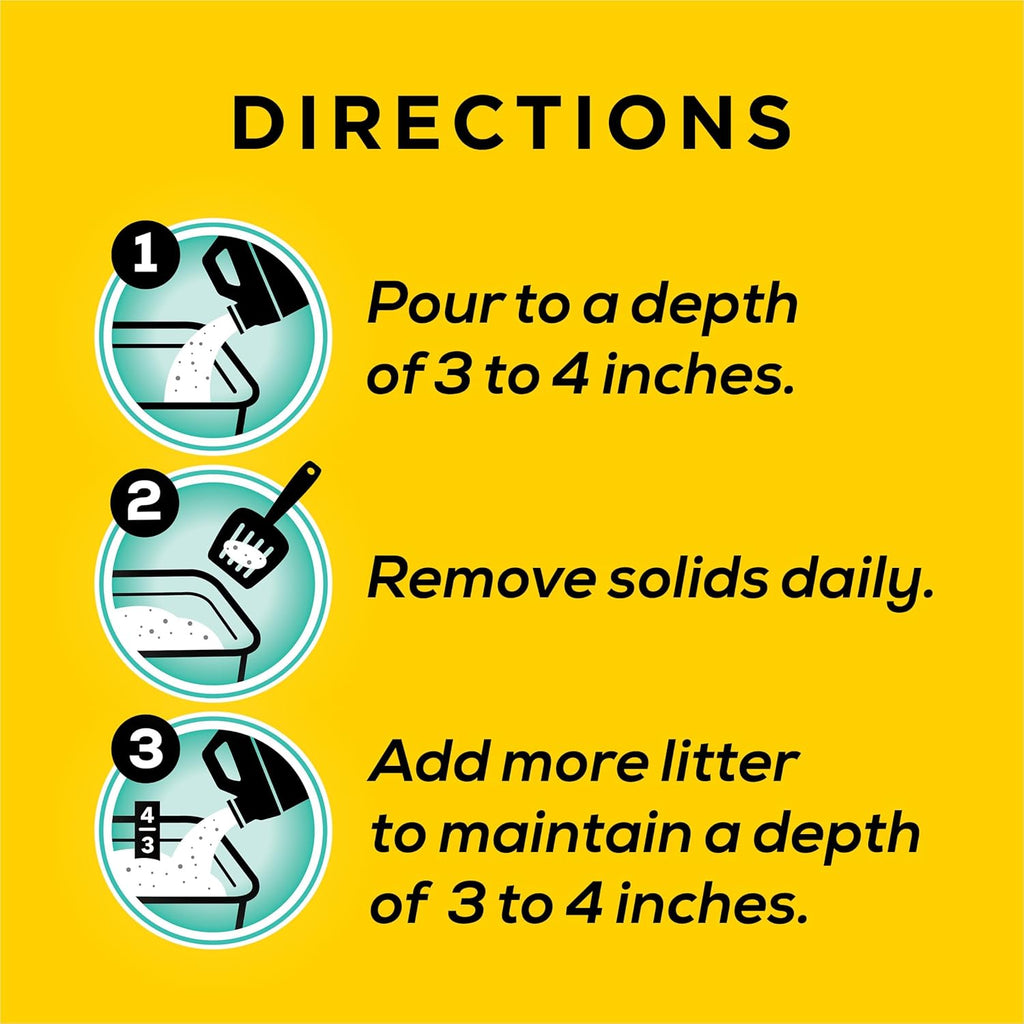 Purina  Free and Clean Unscented Cat Litter - 38 Lb. Box