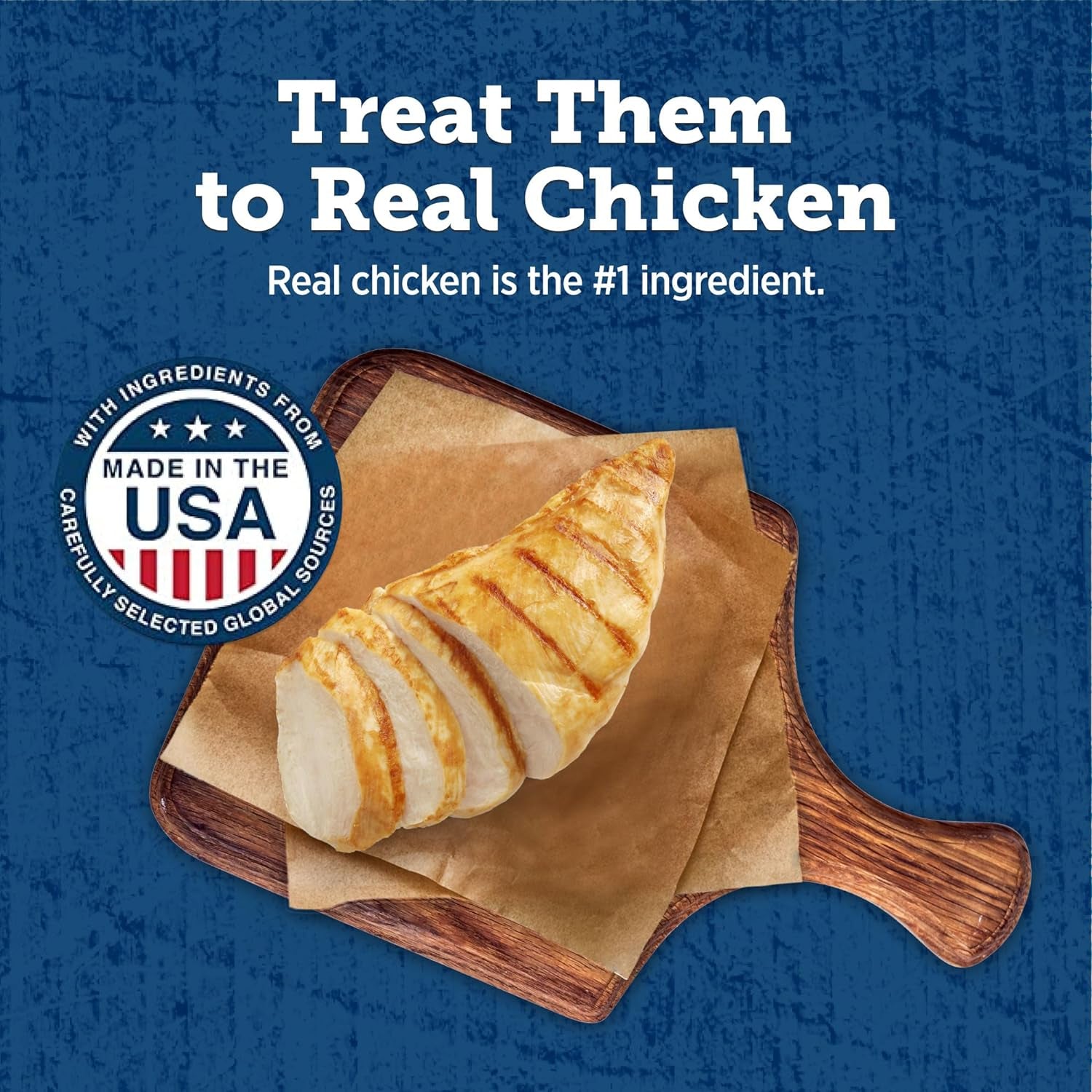 True Chews Premium Jerky Cuts Dog Treats with Natural Ingredients Chicken