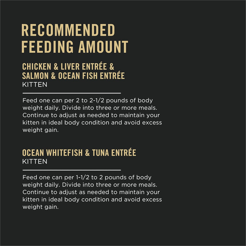 High Protein Wet Kitten Food Variety Pack, DEVELOPMENT Kitten Favorites - (Pack of 24) 3 Oz. Cans