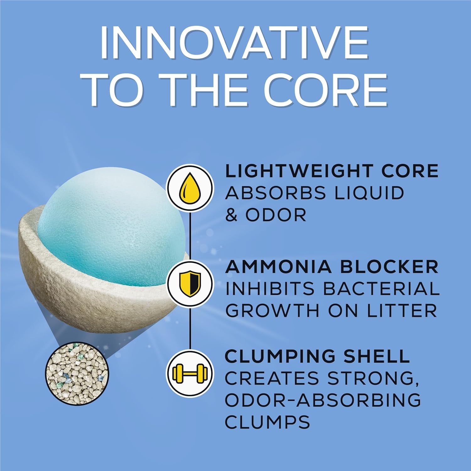 Purina  Lightweight with Glade Clear Springs Multi-Cat, Clumping, Low Dust, Scented Cat Litter - 17 Lb. Box