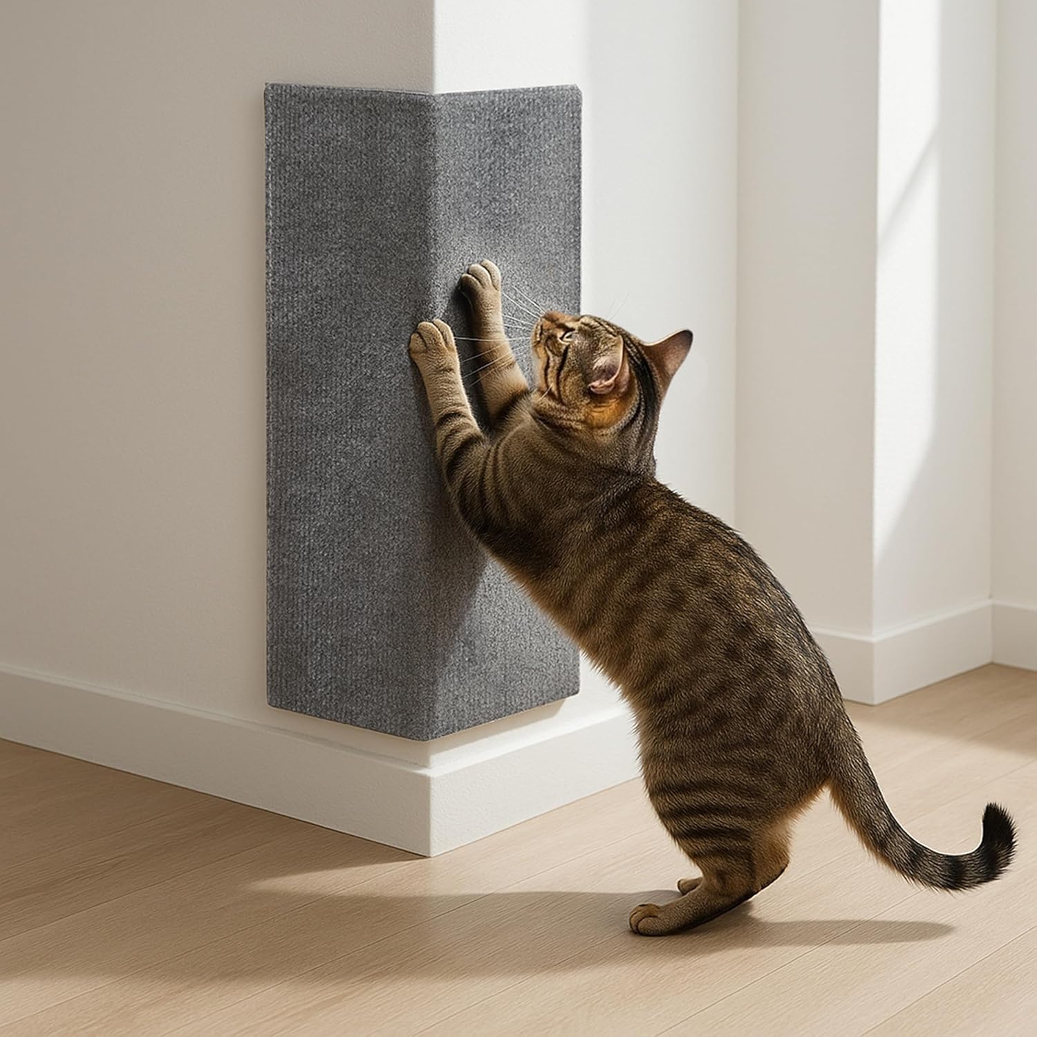 Wall Cat Scratcher & Corner Cat Scratcher – Indoor Scratching Post for Cats – Wall Mounted Cat Mat