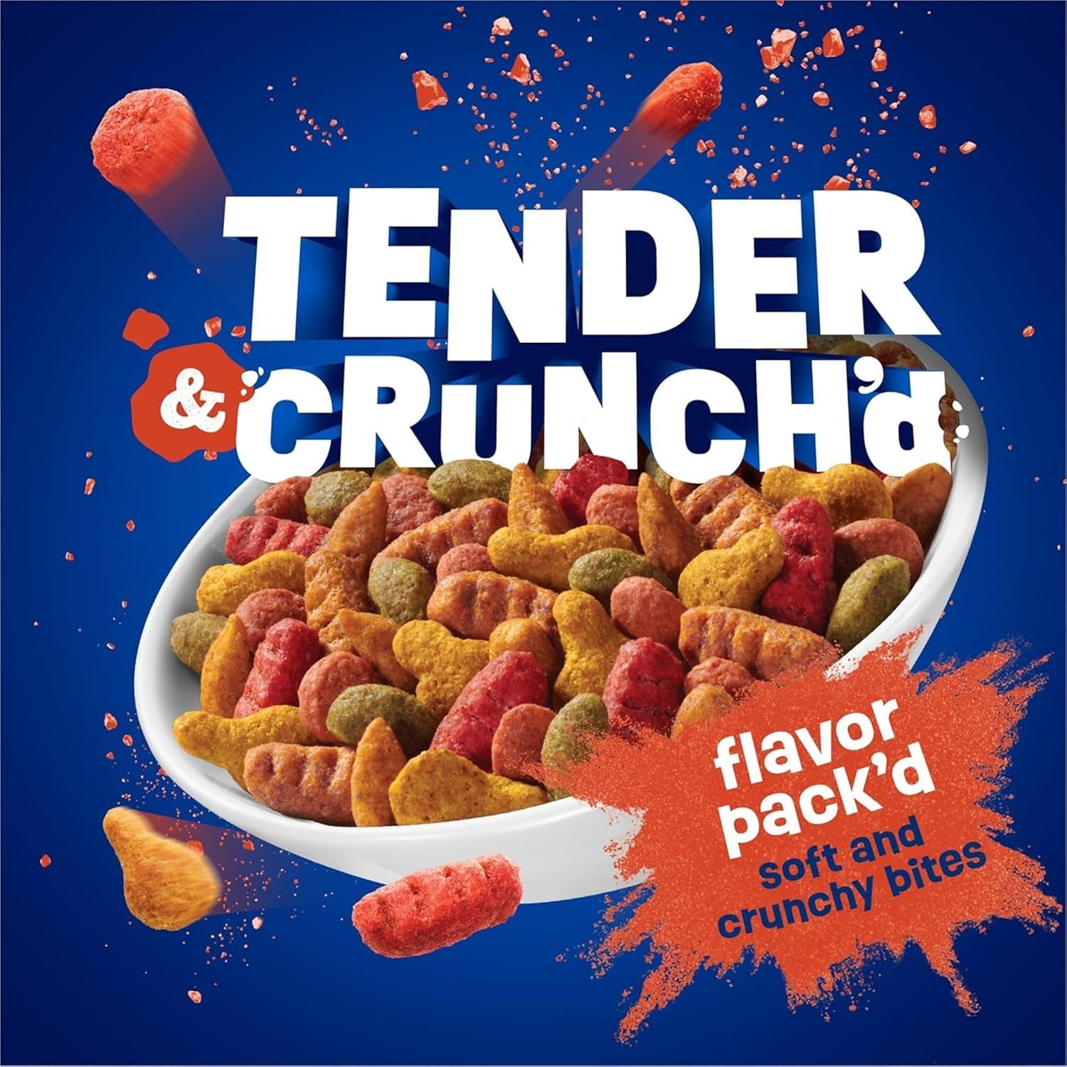 Purina  Tender and Crunch'D with Flavors of Chicken, Beef, Carrots and Green Beans - 16 Lb. Bag