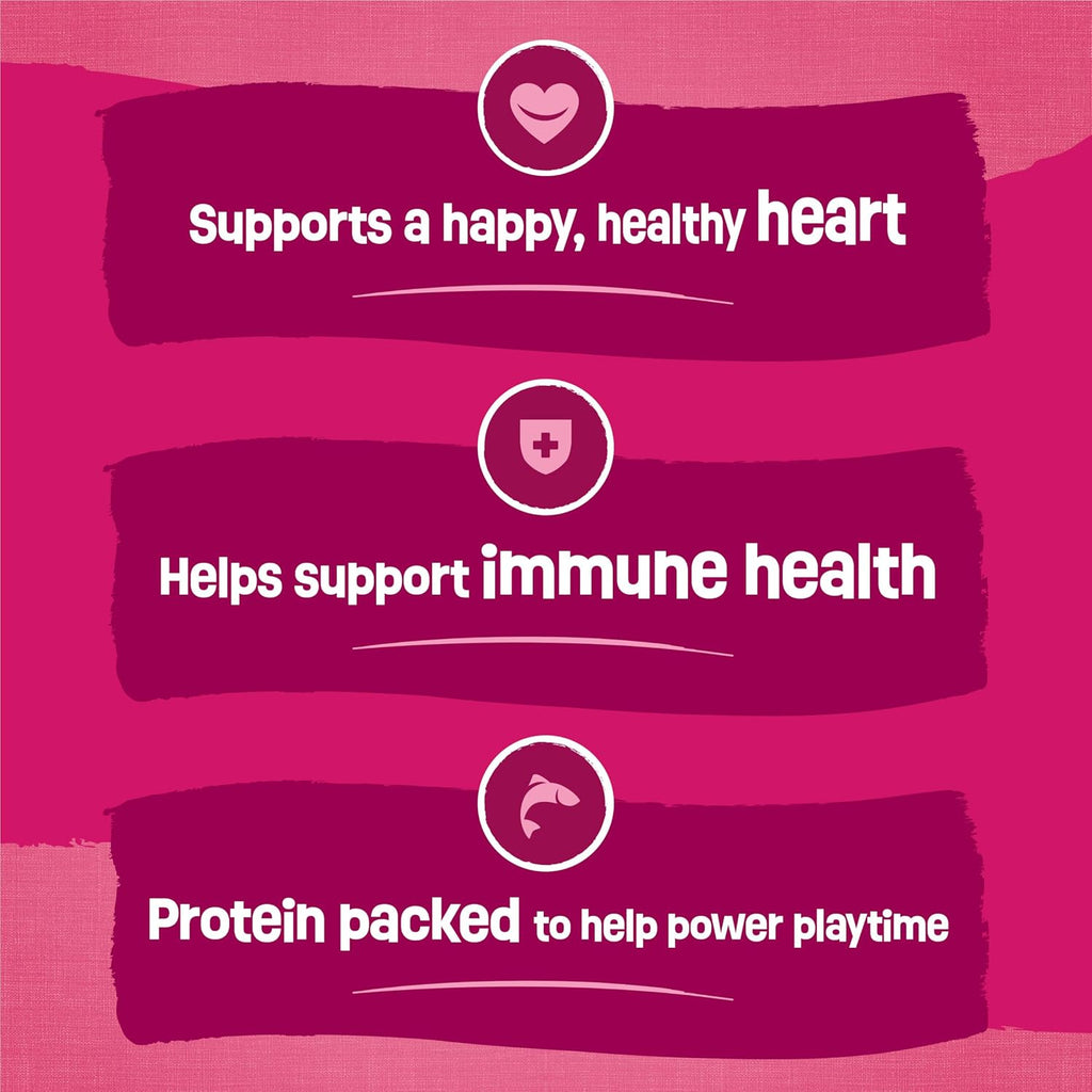 Purina  Dry Cat Food Gravy Swirl'D with Flavors of Chicken, Salmon and Gravy - 3.15 Lb. Bag