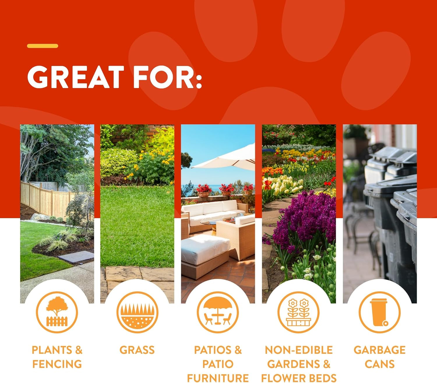 off Limits Pet Training Spray for Dogs & Cats – Deters Pets from Outdoor Areas – Includes Herbal Extracts – Non-Staining Sprays for Training Pets – 32 Fl. Oz.