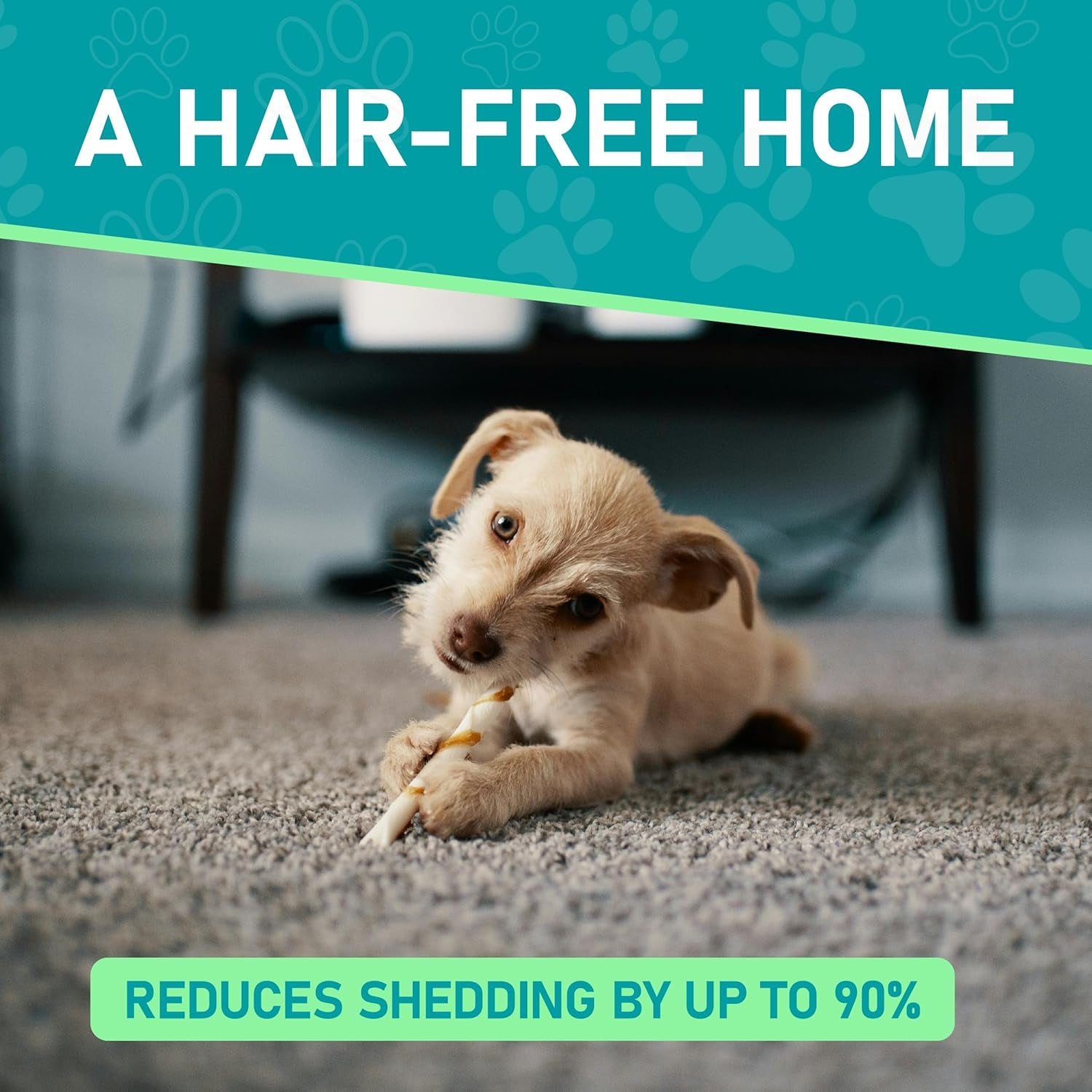 Original Pet Grooming Rake - Double-Sided Deshedding Dematting Tool, Undercoat Rake for Dogs & Cats, Extra-Wide Dog Grooming Brush & Deshedder Comb for Long Hair, Reduces Shedding 95%