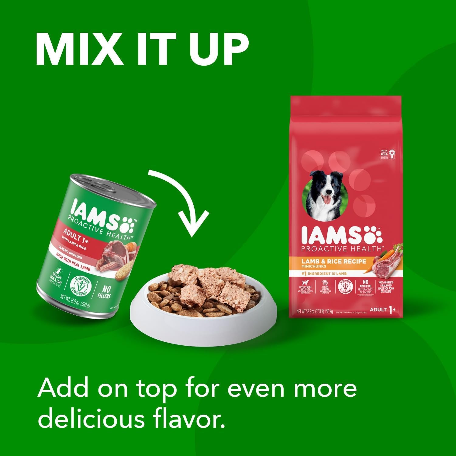 Proactive Health Minichunks Adult Dry Dog Food with Lamb & Rice, 30 Lb. Bag